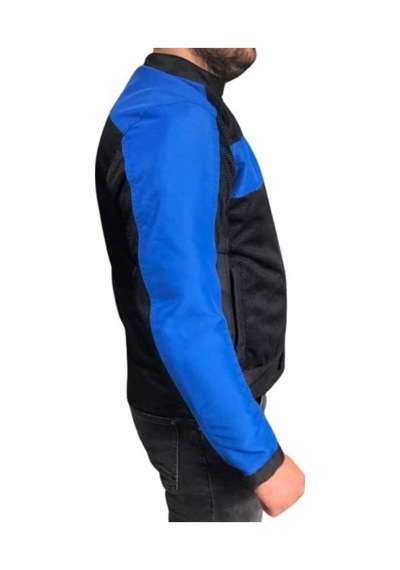 Venom Urban Yazlık Erkek Motosiklet Montu Mavi Sym0167