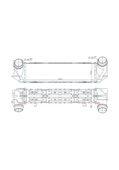 Orıs Ibm504100 Turboşarj Radyatörü Bmw N20 F10 F11 17117618769