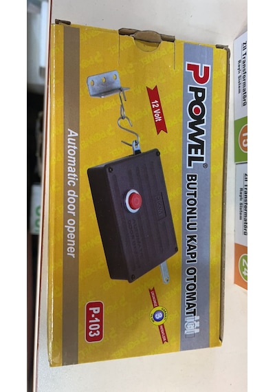 Powel Butonlu Kapı Otomatı