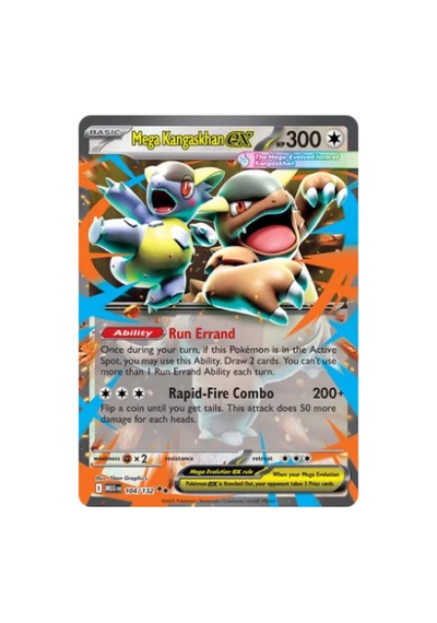Mega Evolution Mega Kangaskhan Ex 104/132