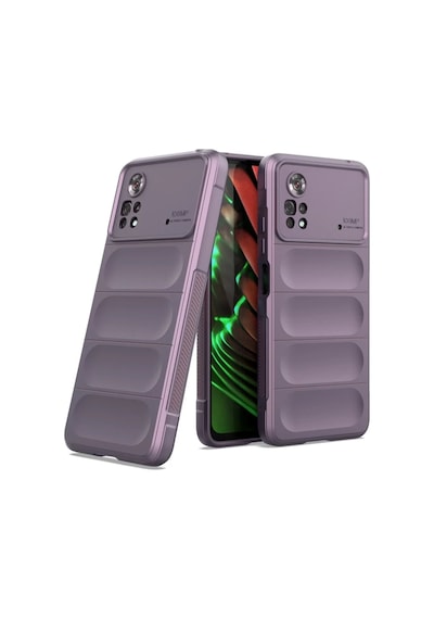 Xiaomi Poco X4 Pro 5g Uyumlu Kılıf Optimum Silikon - Mor