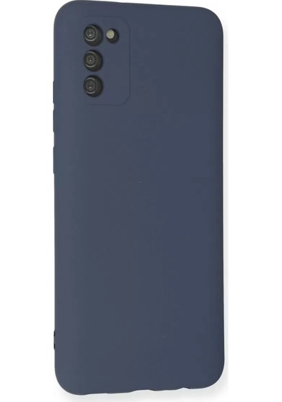 Newface Samsung Galaxy A03s Kılıf Nano İçi Kadife Silikon - Gri