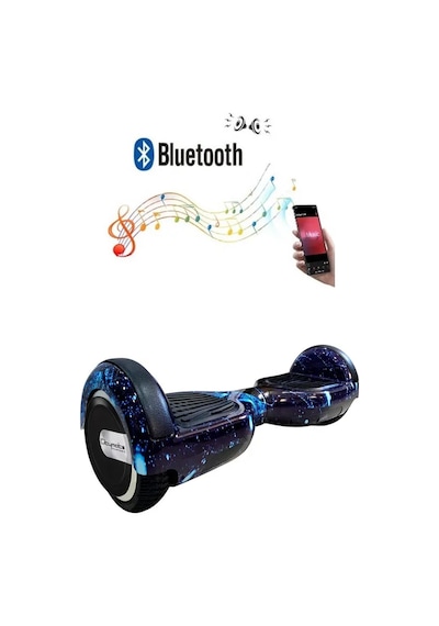 Citymate Elektrikli Kaykay Hoverboard Akıllı Denge 6.5 Inch + Hoverkart + Çanta Extrem Paket D12