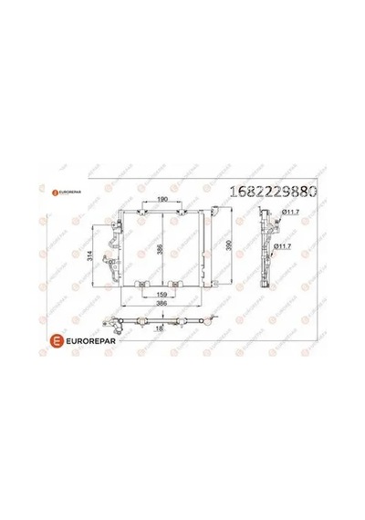 Erp Klima Radyatörü Astra H Zafıra B Eurorepar 1682229880