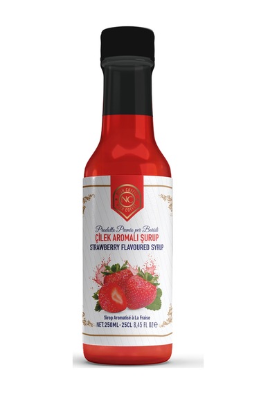 Nish Karamel, Vanilya, Fındık, Çilek Aromalı Şurup 4'lü Set 4x250 Ml - Pet Şişe Diğer