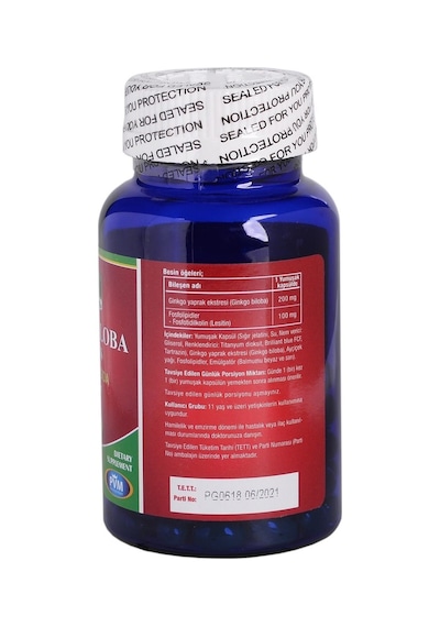 Vitapol Ginkgo Biloba Lecithin 100 Softgel Nisan