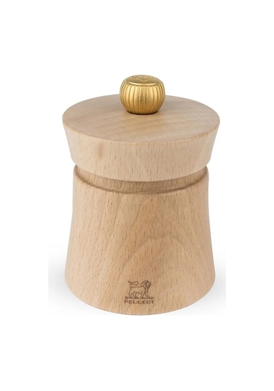 Peugeot Baya Tuz Değirmeni Natural Ahşap 8 Cm Çok Renkli