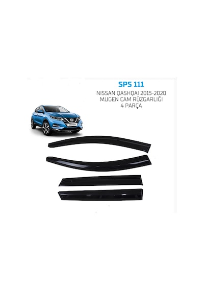 Nıssan Qashqaı Sunplex Mugen Cam Rüzgarlığı 2015-2021. 4 Parça