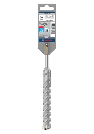 Bosch Pro Sds Plus-5x 20 X 200 Mm Dört Elmaslı Matkap Ucu 2608706950