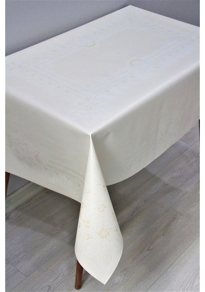 Elyaf Astarlı Silinebilir Pvc 120x160 Hazır Muşamba Masa Örtüsü - Doradüzzincir 001