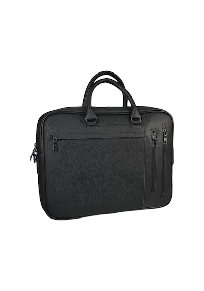 Deri Laptop Çantası 15.6" İnç Evrak Bölmeli 8683255008070 Siyah