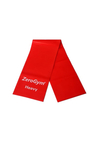 Zerogym Egzersiz Bandı Pilates Bandı, 150cmx15cmx0,65cm Kırmızı Ağır Kırmızı