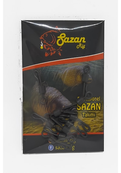 Hızlı Değişim Fırdöndüsü (Quick Change Swivel) Mat Siyah No:8