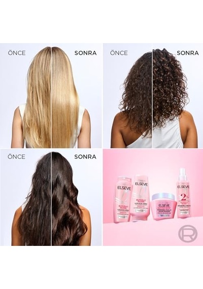 L'oréal Paris Elseve Glycolic Gloss Mükemmel Parlaklık Veren Saç Bakım Maskesi 300ml