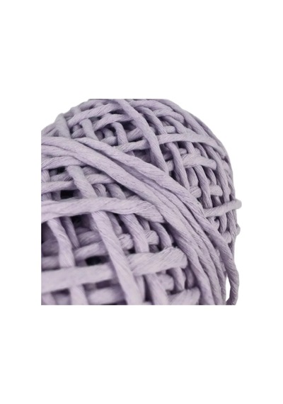 Makrome İpi 3 Mm 250 Gr Pudra Mor Duvar Süsü, Çanta, Sepet Ve Dekoratif Hobi İpi