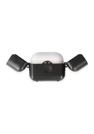 Newface Apple Airpods uyumlu3 3.nesil Basmalı Kılıf - Siyah Çok Renkli