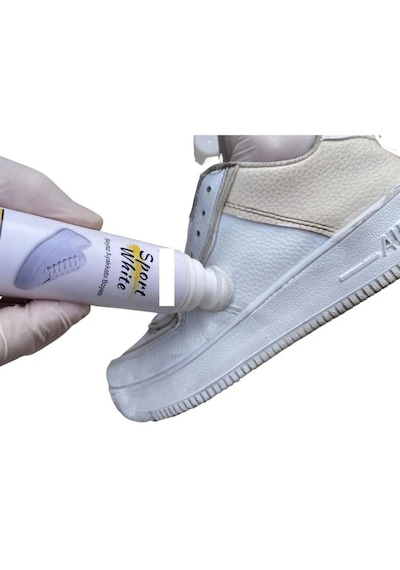 Neystore Sportwhite, Beyaz Ayakkabı Boyası, Deri, Kanvas, Sneaker Boyası
