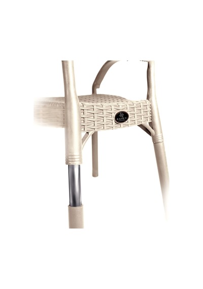 Bahex Bambu 6lı Set Rattan Bahçe Sandalye 6ad Koltuk Cappuccino