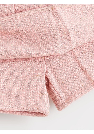 LC Waikiki Alıta Cıty Farkıyla Lcw Kids Pembe Tüvit Düz Kısa Kız Çocuk Şort Etek Pembe - 928170028 Pembe