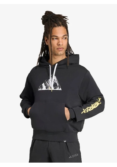 Adidas Jm6363 U Snow Hd Unisex Sweatshirt Siyah