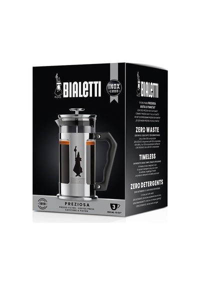 Bialetti - Preziosa French Press: Yaklaşık 350ml Kapasiteli Kahve Hazırlayıcı - 18/10 Paslanmaz Çeli Sku: Smg8690010163493 Açık Mavi Bialetti - Preziosa French Press: Yaklaşık 350ml Kapasiteli Kahve Hazırlayıcı - 18/10 Paslanmaz Çeli Sku: Smg8690010163493 Açık Mavi
