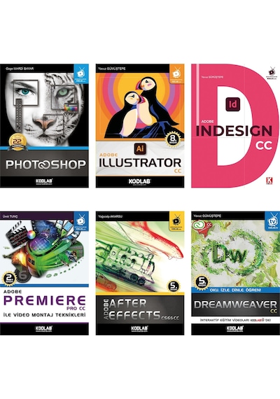 Kodlab Yayın Adobe Grafik Tasarım Uzmanlığı Seti