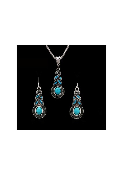 01aa Zirkon Taşlı Otantik,takı Seti, Kolye,küpe, Ahşap Kutu İçerisinde Gümüş Gümüş