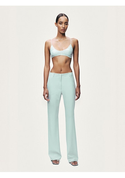 Nocturne Düz Paça Pantolon Mint