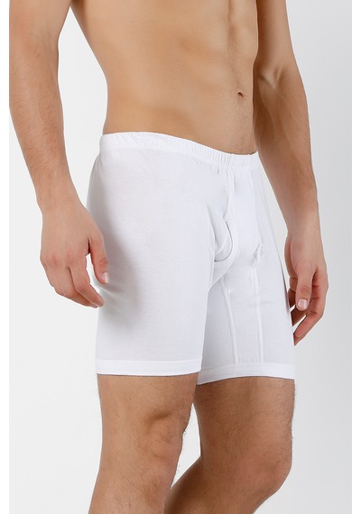 Miorre 104 Erkek %100 Pamuklu Arjantin Boxer Kulot Beyaz