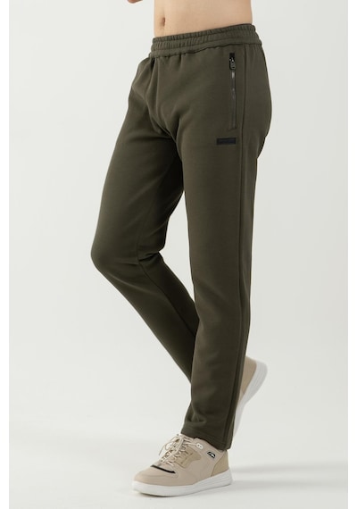 Maraton Sportswear Regular Erkek Düz Paça Basic Açık Haki Eşofman Altı 21818-açık Haki Açık Haki