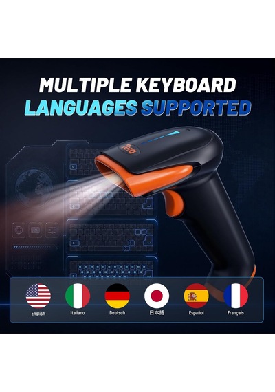 Tera Hw0002 Kablosuz Barkod Okuyucu, 1d/2d/qr Kod Tarayıcı, Bluetooth/2.4g/usb 3'ü 1 Arada, Titreşim Uyarılı &amp 89988765