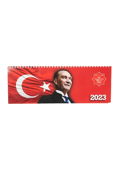 Keskin Color 2023 Aj-65 12 33,5 Haftalık Masa Ajandası-100. Yıl Genel
