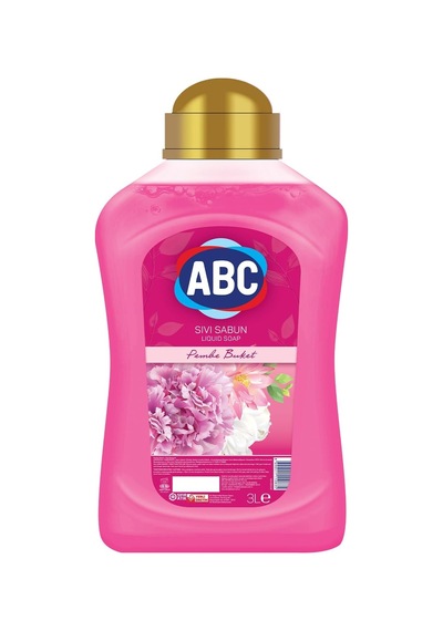 Deterjan Sıvı Sabun Pembe 3 L