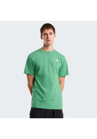 The North Face M Evolution Simple Dome Regular Short Sl Erkek T-shirt-32595 Yeşil