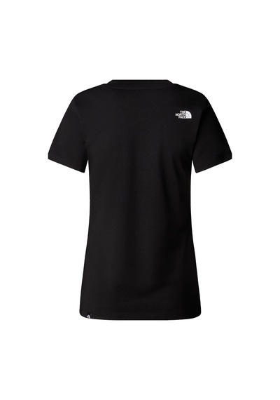 The North Face W Ss Easy Tee Kadın T-shirt SIYAH