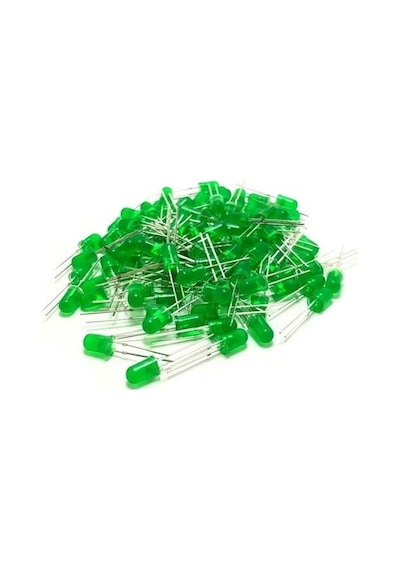Electroon 5 MM Led Diyot Yeşil 50Adet
