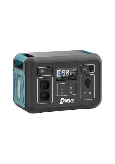 Orbus 1200w Power Station Taşınabilir Güç Kaynağı Güç İstasyonu