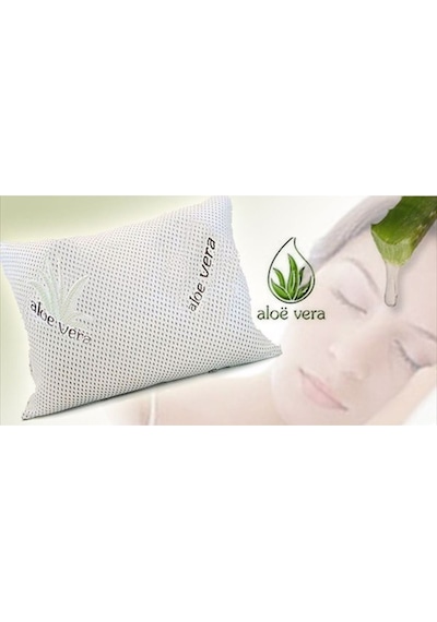 Aloevera Kumaşlı Ortopedik Visco Yastık