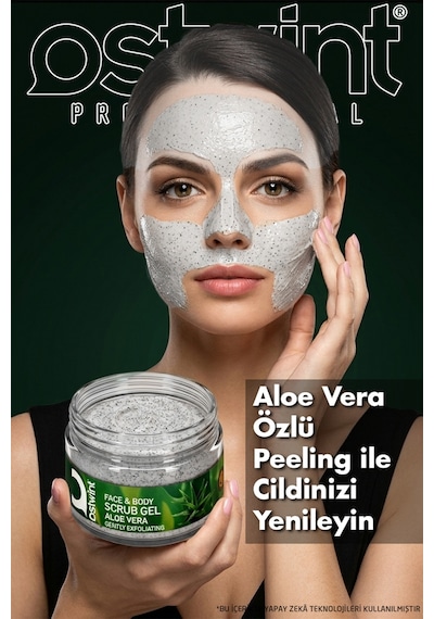 Ostwint Aloe Vera Özlü Yüz ve Vücut Peeling 300 ML