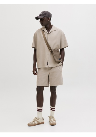 Jack&jones Jpstjaıden Waffle Resort Short Reg Haki