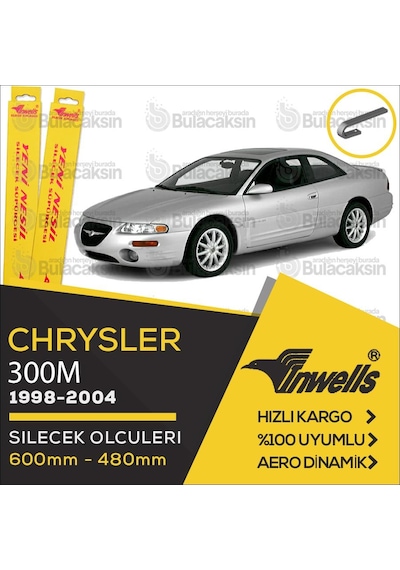 Chrysler 300M Muz Silecek Takımı 1998-2004 İnwells