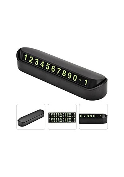 Araç Içi Telefon Numarası Fosforlu Numaratör Oto Cam Kartı