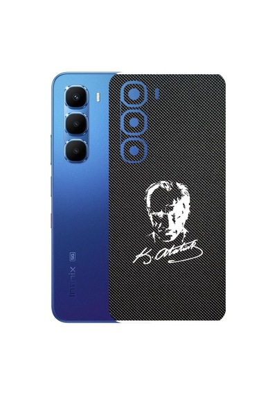 Infinix Hot 60 Pro Plus İle Uyumlu Bumper Serisi Premium Arka Kapak Kaplama Kenarlar Yoktur