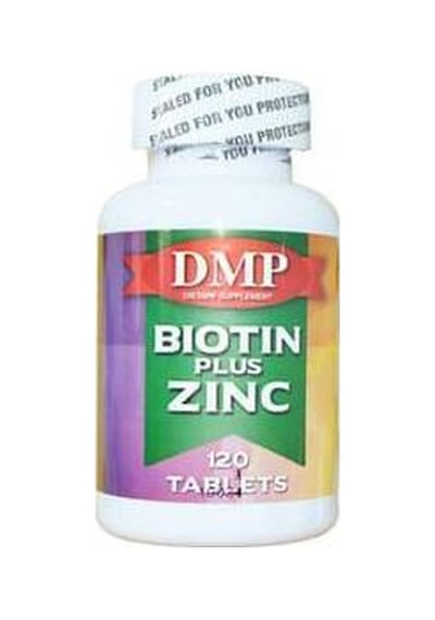 Dmp Biotin Plus Zinc 120 Tablets Dmp