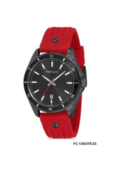 Ferrucci FC 13053TS.03 Silikon Kordon Erkek Kol Saati