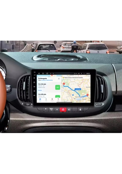 Fiat 500l 10 "inch Android 14 Multimedya Sistemi 4-64 Navimex 2012-2017 9"