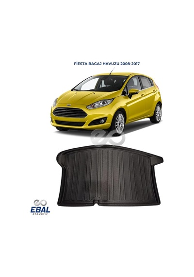 Ford Fiesta Hb Bagaj Havuzu 2008 - 2017 Arası Siyah