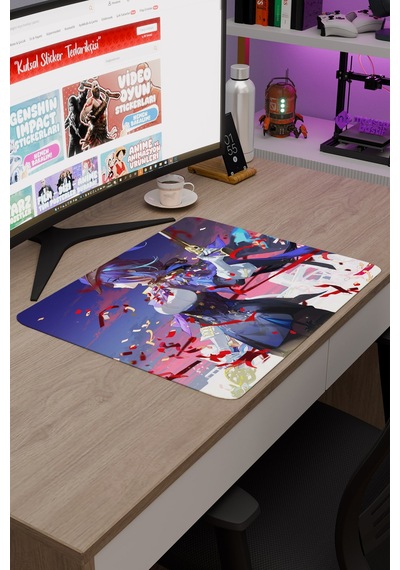 Clorinde Genshin Impact Anime Gacha V4 - 48x40 Xl Gaming Mouse Pad Fare Altlığı
