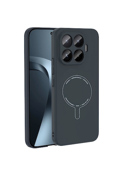 Xiaomi 17t Pro Kılıf Magsafe Şarj Özellikli Kamera Korumalı Elio Sert Pc Kapak Lacivert