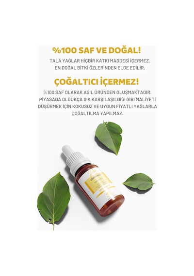 Tala Tüy Dökücü Tüy Azaltıcı Karınca Yumurtası Yağı + Saf Limon Yağı Tüy İnceltici 10 ML